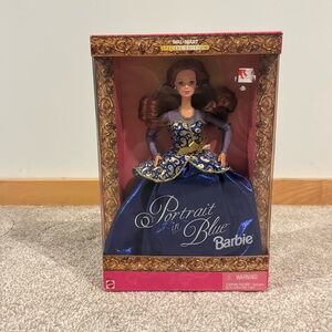 Barbie Portrait in Blue 1997 Vintage -never opened